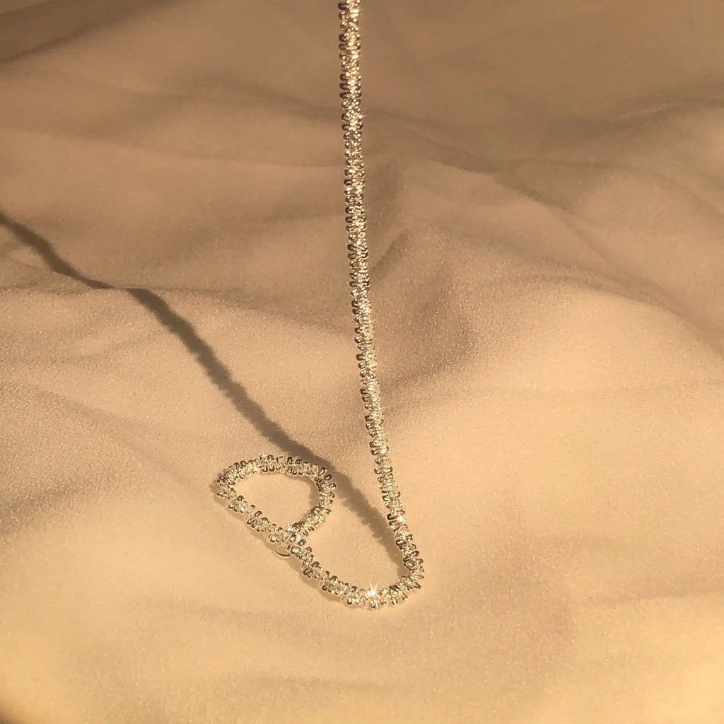 Pulsera de regalo para mujer de plata de ley con brillo resistente al agua | Fioriscas