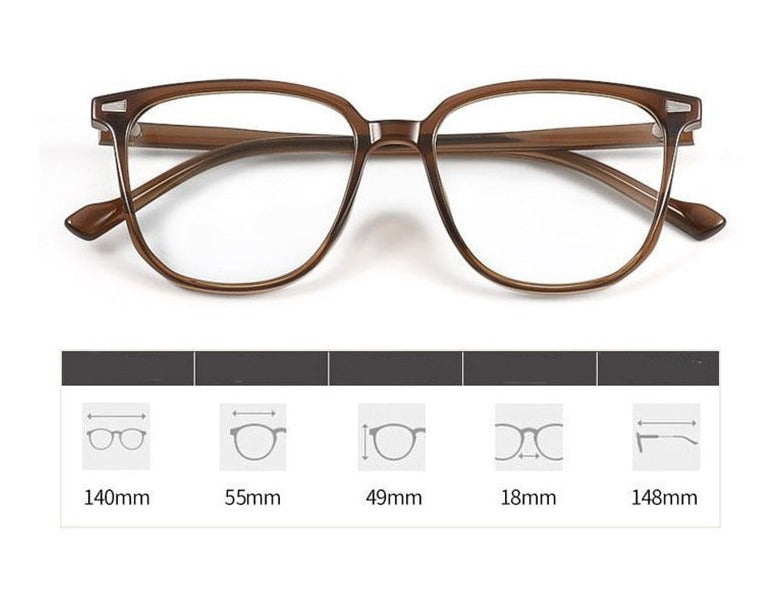 FocusFrame Diopter Glasses For Pros With Blue Light Filter | Fioriscas