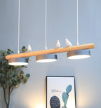 Lampada a sospensione con motivo di uccelli, apparecchio LED LyraNest ispirato alla natura