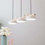Lampada a sospensione con motivo di uccelli, apparecchio LED LyraNest ispirato alla natura