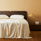 Sada saténových povlaků na polštář z bambusového lyocellu, chladivá, s hustotou 1000 nití