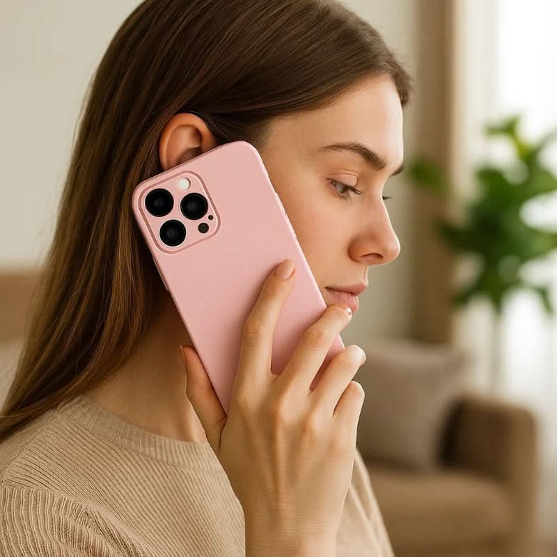 Przylegające, odporne na wstrząsy silikonowe etui na iPhone 14-17 - Fioriscas