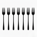Elegant matgaffel med slitstark, blank beläggning - Fioriscas