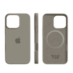 Magnetic silicone case with soft-touch surface for iPhone