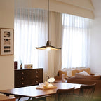 LumaWabi nordisk Wabi Sabi pendellampa för moderna interiörer med polerad finish