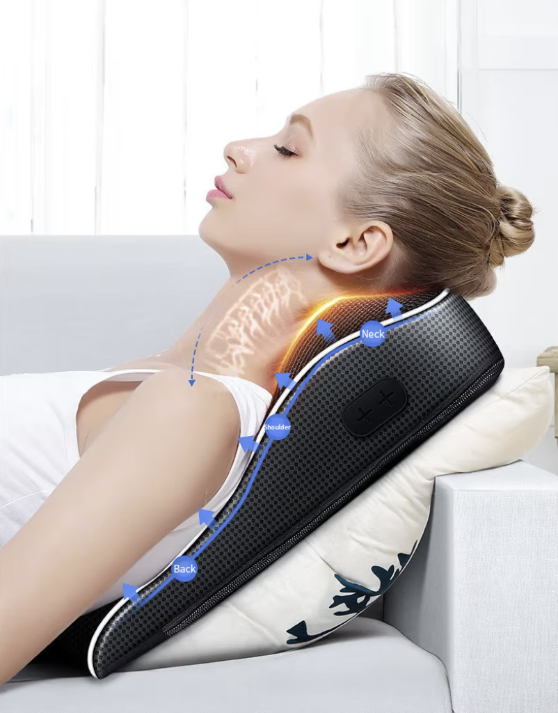 Pro párna masszázshoz az otthoni irodai kényelemért és relaxációért