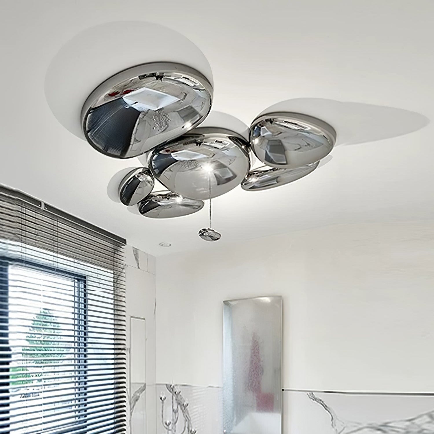 Lava moderne Skydro loftslampe røggrå | Fioriscas