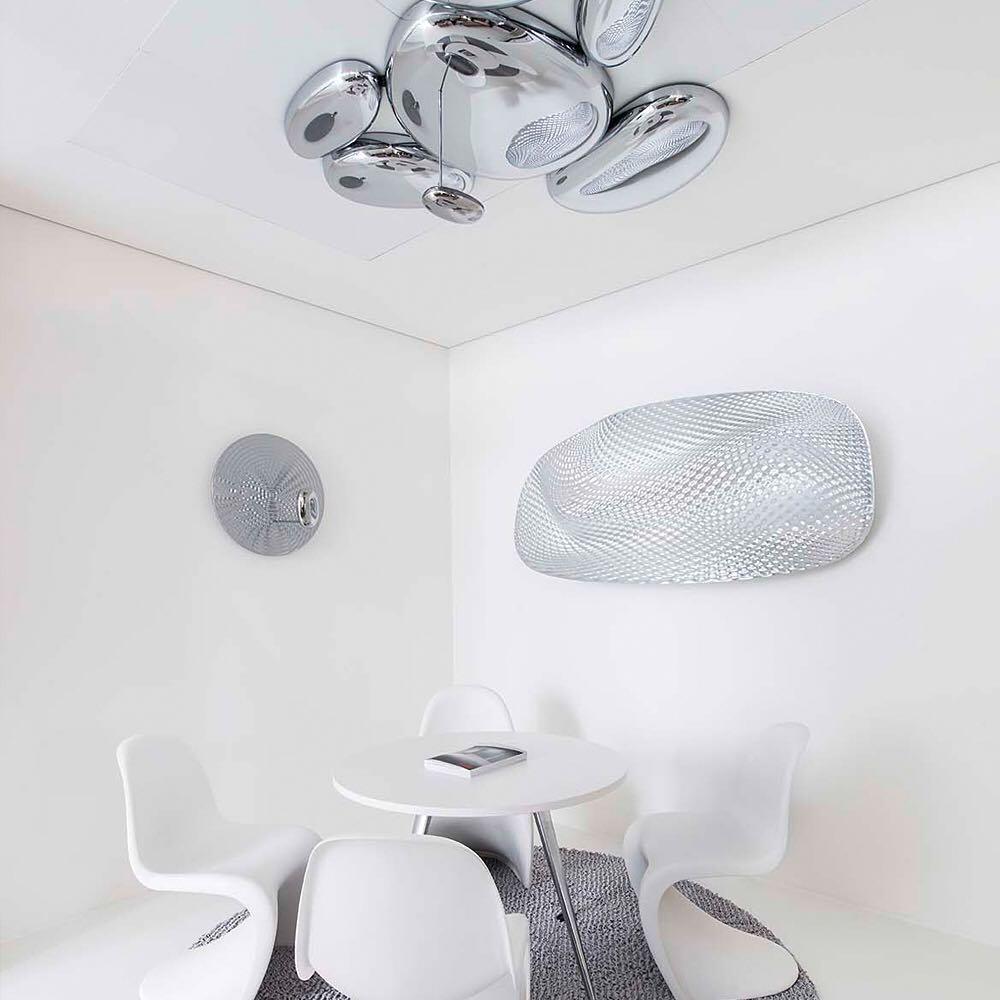 Lava moderne Skydro loftslampe røggrå | Fioriscas