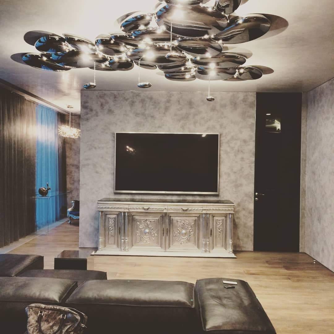 Lava moderne Skydro loftslampe røggrå | Fioriscas