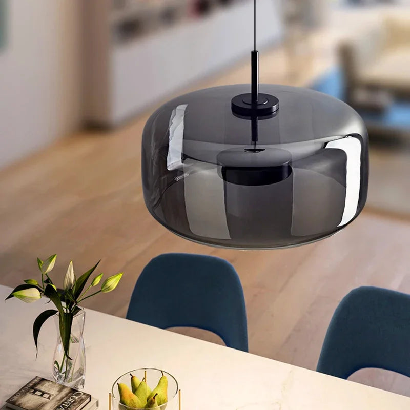 SleekChic koepellamp, matglas, dimbare plafondlamp