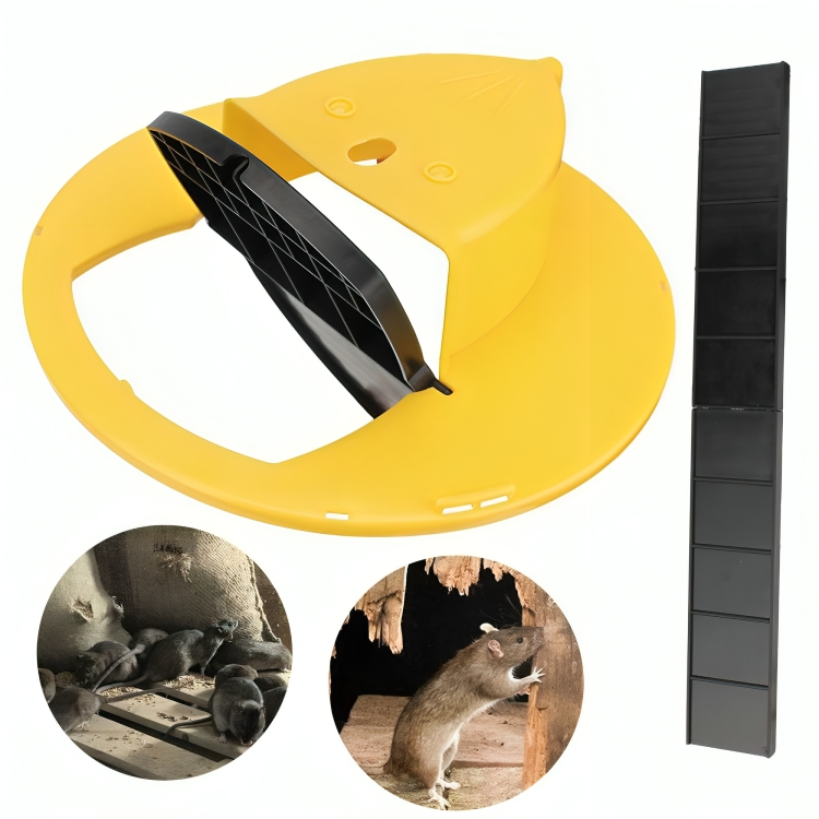 Self-Resetting Flip Rodent Trap For Poison-Free Home Pest Control