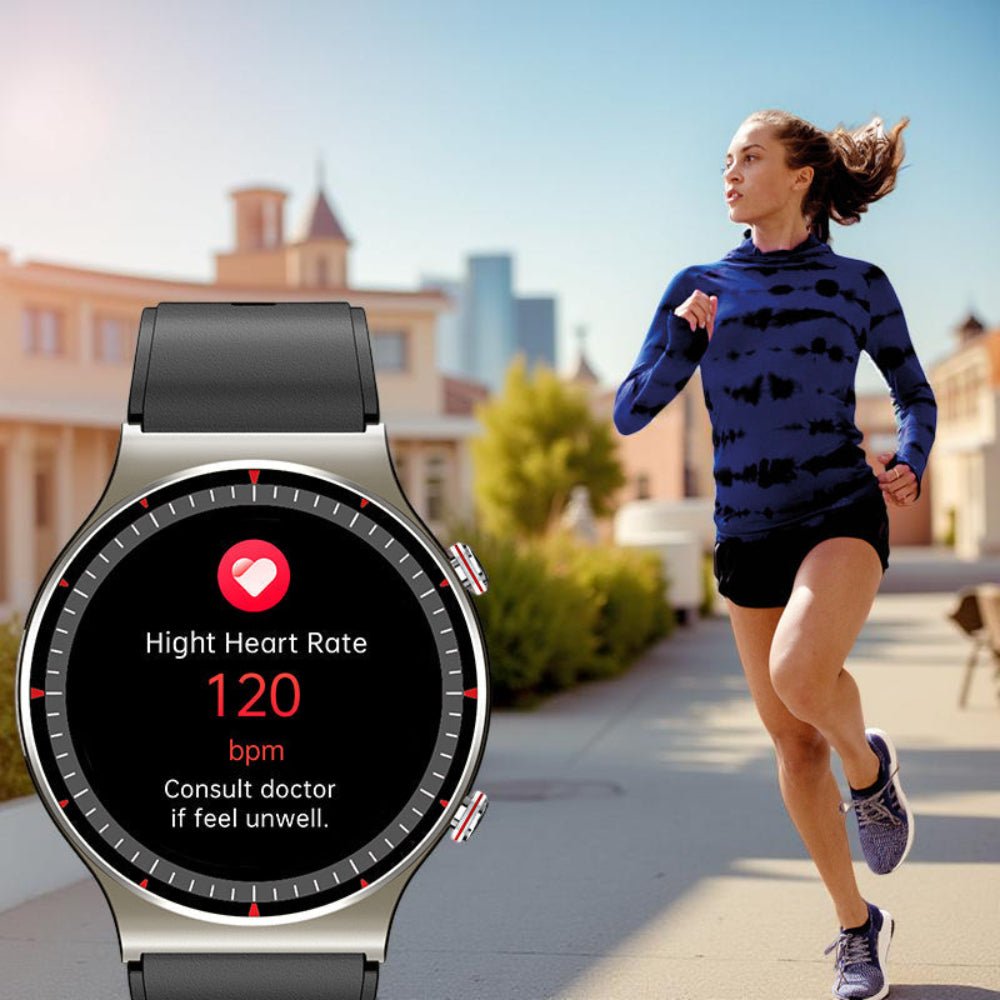 PulseTrack-Smartwatch zur Gesundheitsüberwachung am Handgelenk | Fioriscas