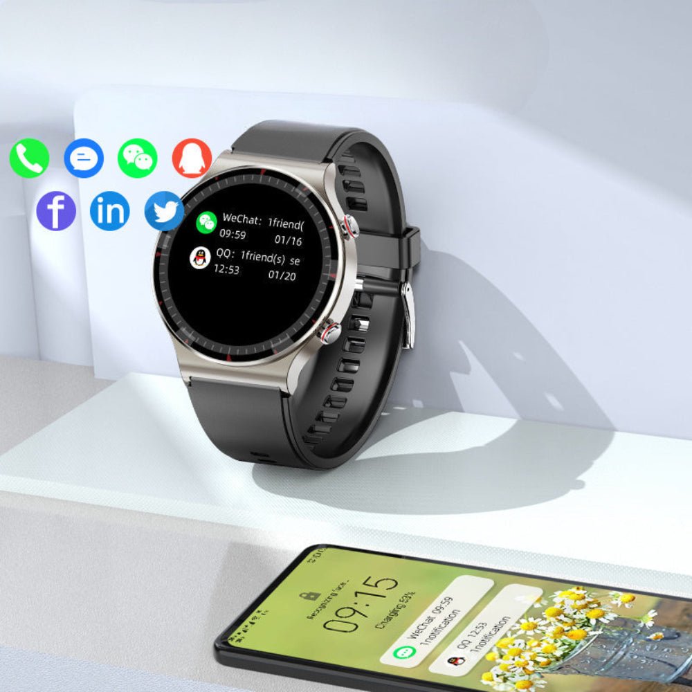 PulseTrack-Smartwatch zur Gesundheitsüberwachung am Handgelenk | Fioriscas