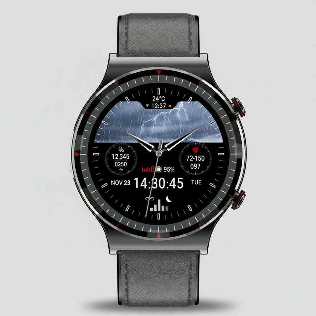 PulseTrack-Smartwatch zur Gesundheitsüberwachung am Handgelenk | Fioriscas