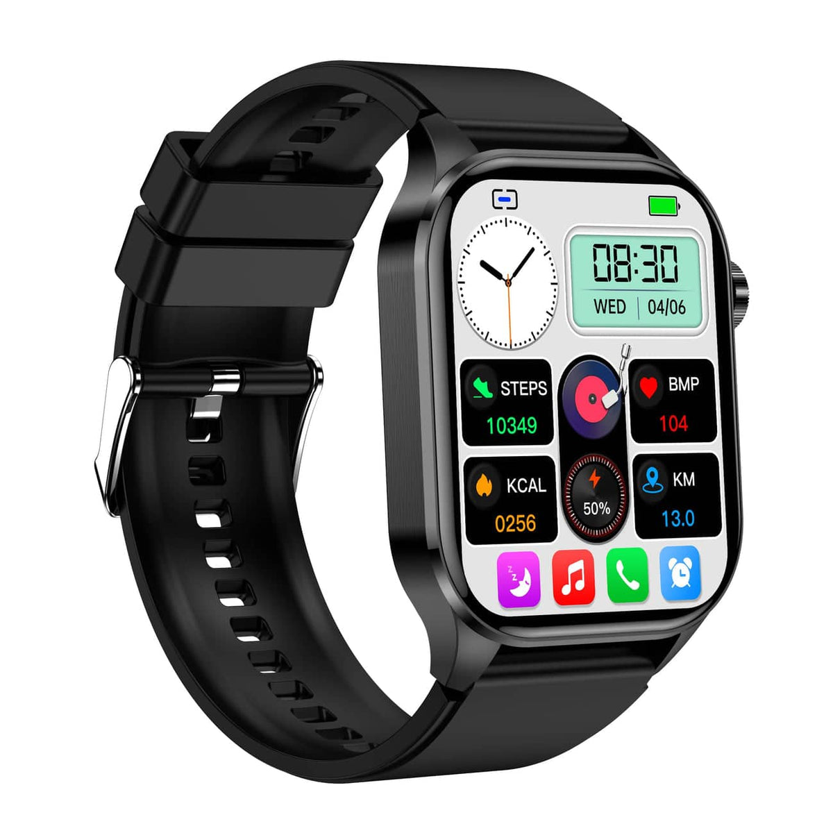 AstraVibe Pro Smart Watch, Wellness & Fitness Tracking, iOS/Android