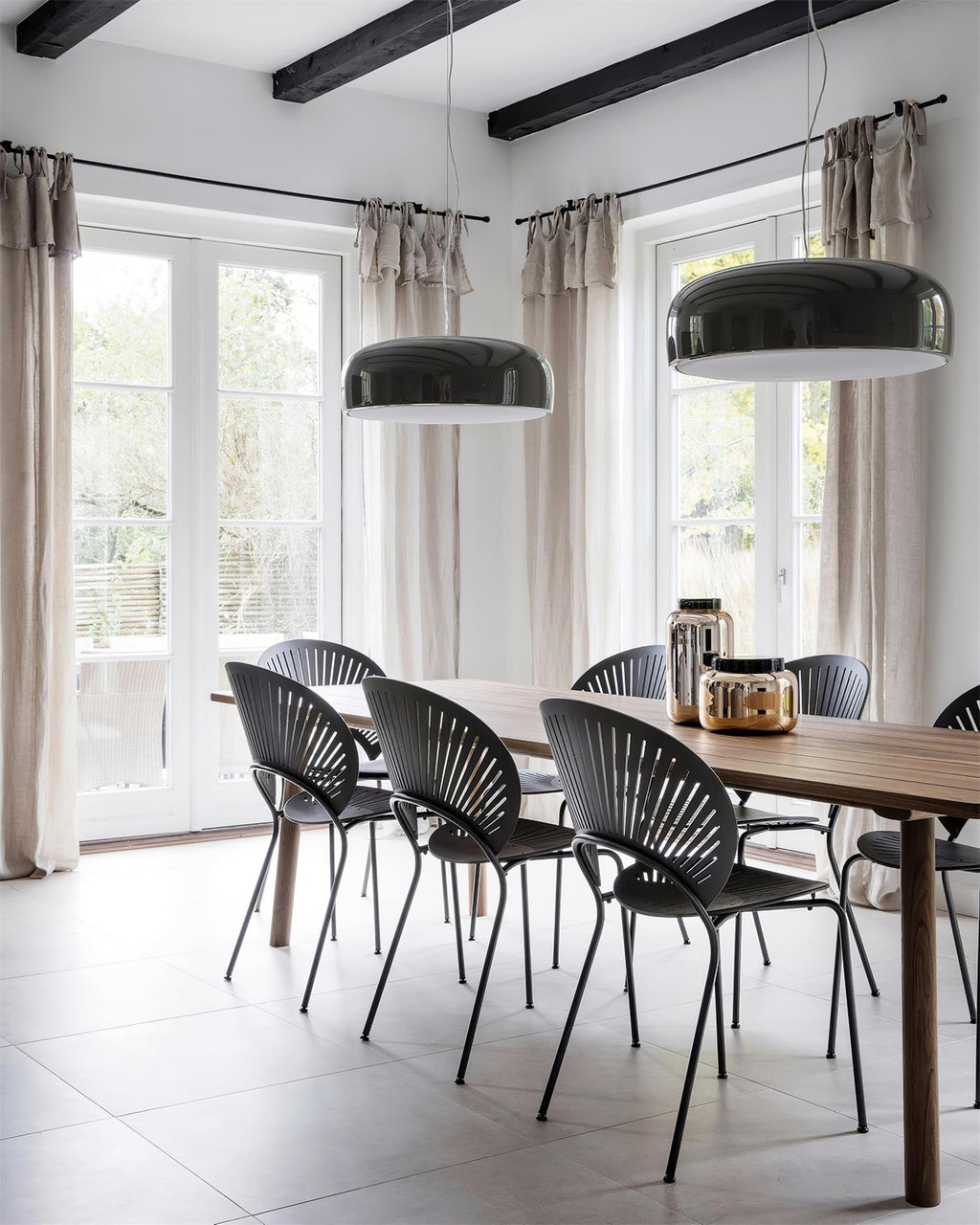 Smithfield-pendellampa - platsbesparande modern LED-armatur för vardagsrum | Fioriscas