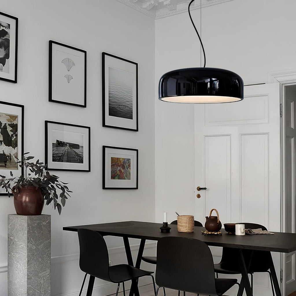 Smithfield-pendellampa - platsbesparande modern LED-armatur för vardagsrum | Fioriscas