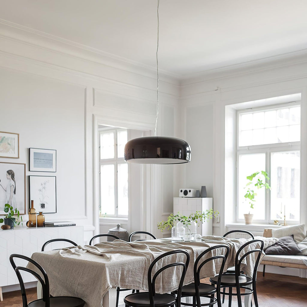 Smithfield-pendellampa - platsbesparande modern LED-armatur för vardagsrum | Fioriscas