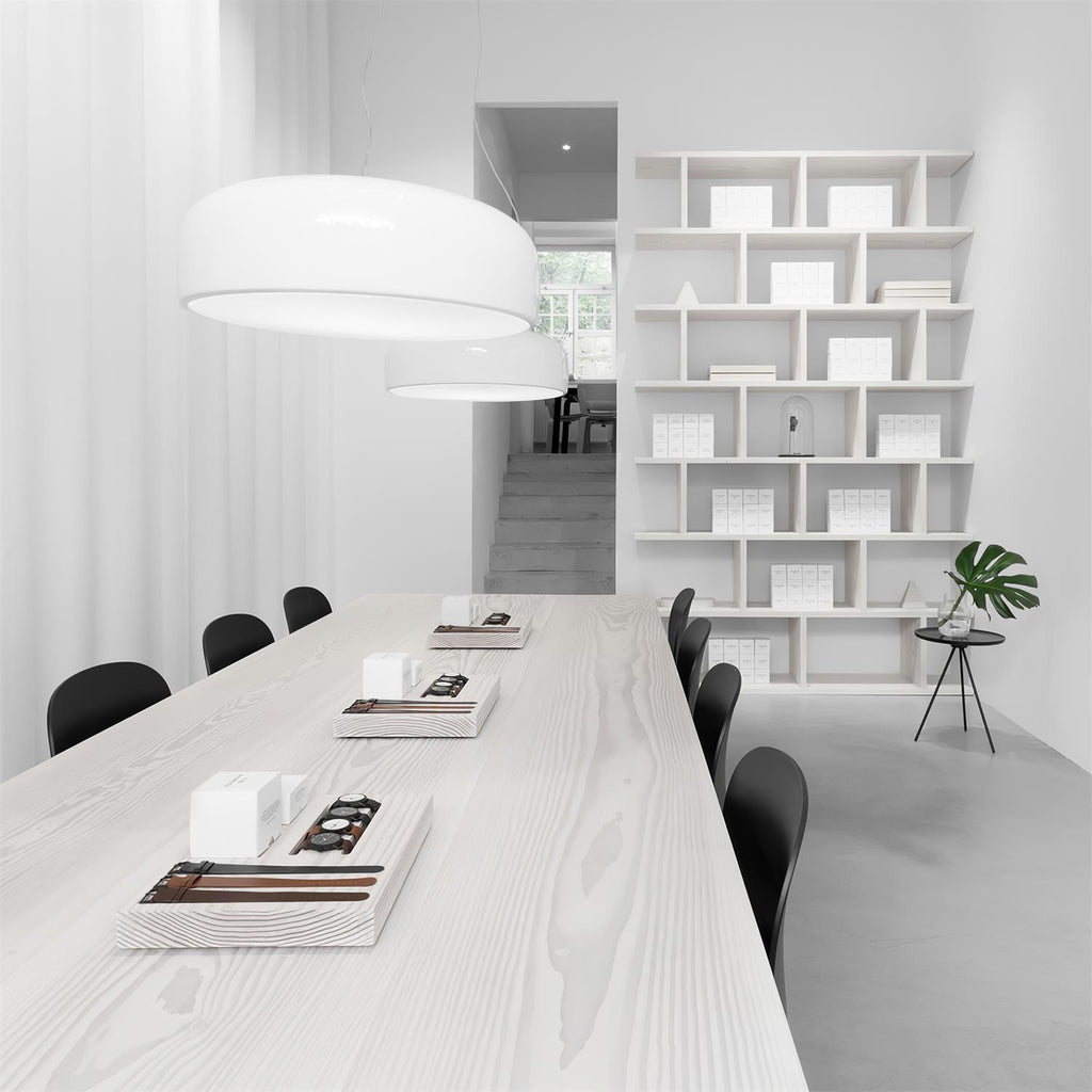 Smithfield-pendellampa - platsbesparande modern LED-armatur för vardagsrum | Fioriscas