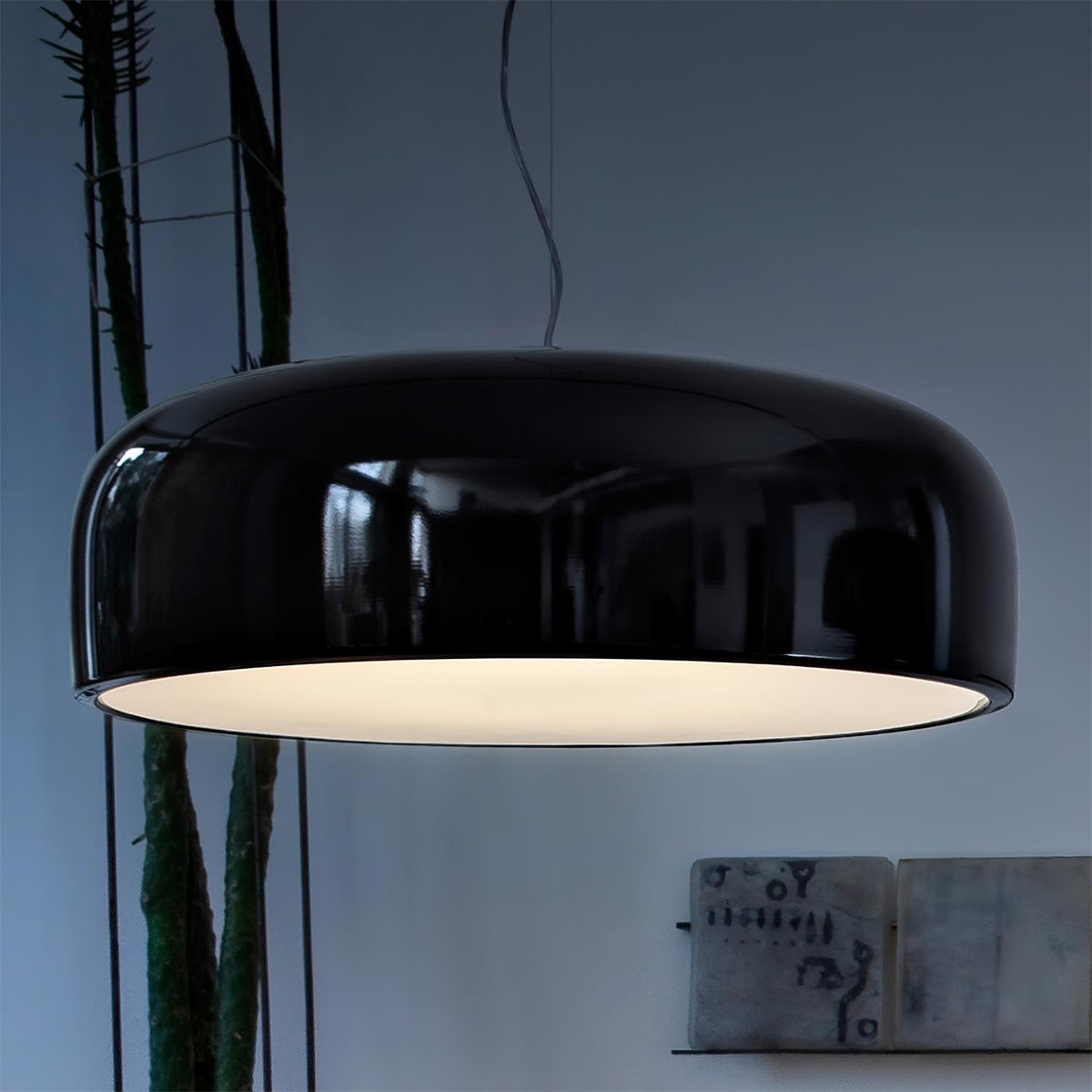 Smithfield-pendellampa - platsbesparande modern LED-armatur för vardagsrum | Fioriscas
