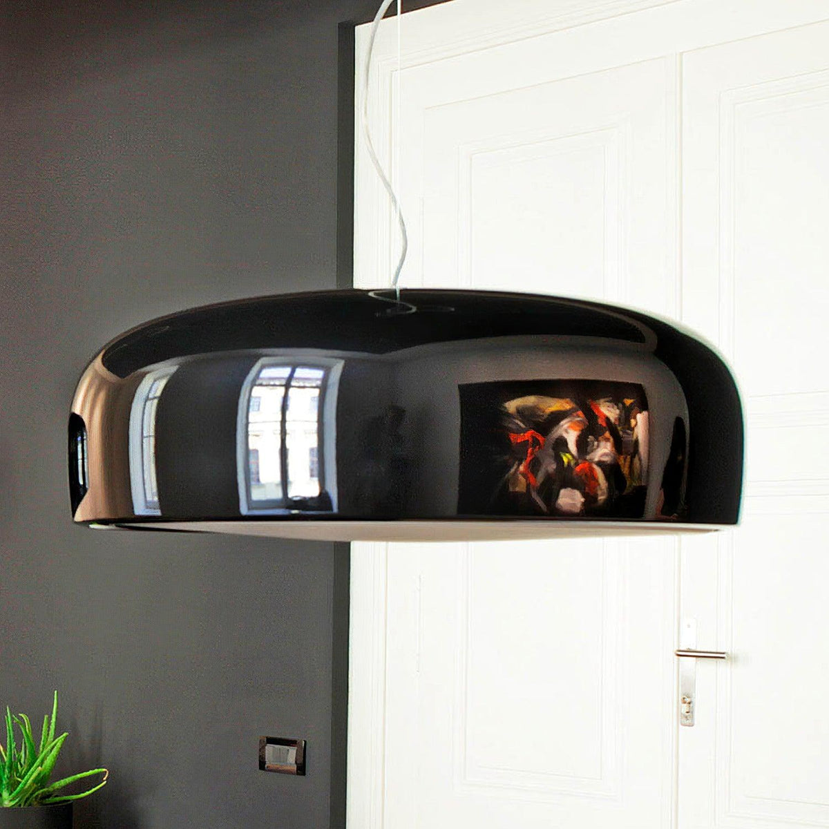 Smithfield-pendellampa - platsbesparande modern LED-armatur för vardagsrum | Fioriscas