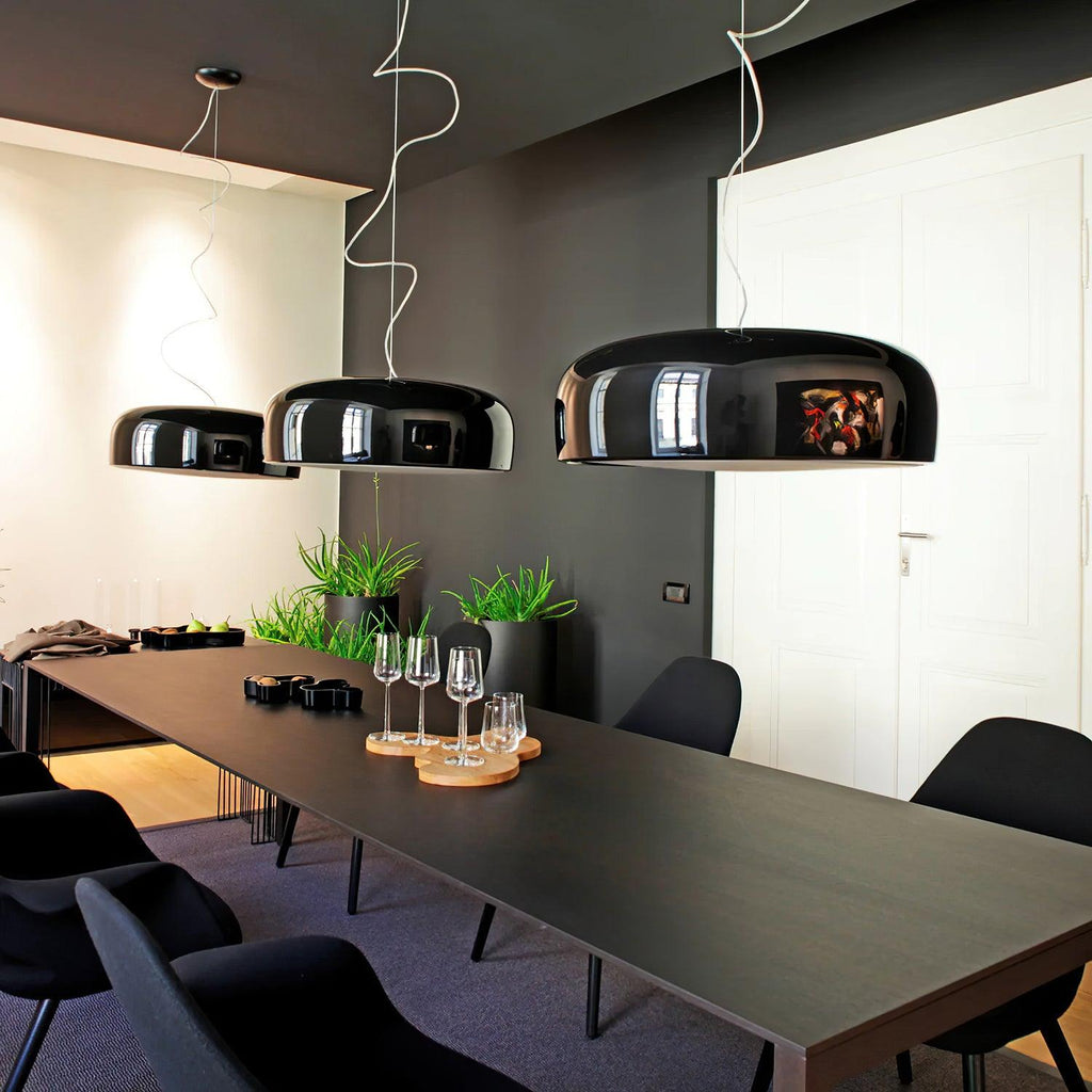 Smithfield-pendellampa - platsbesparande modern LED-armatur för vardagsrum | Fioriscas