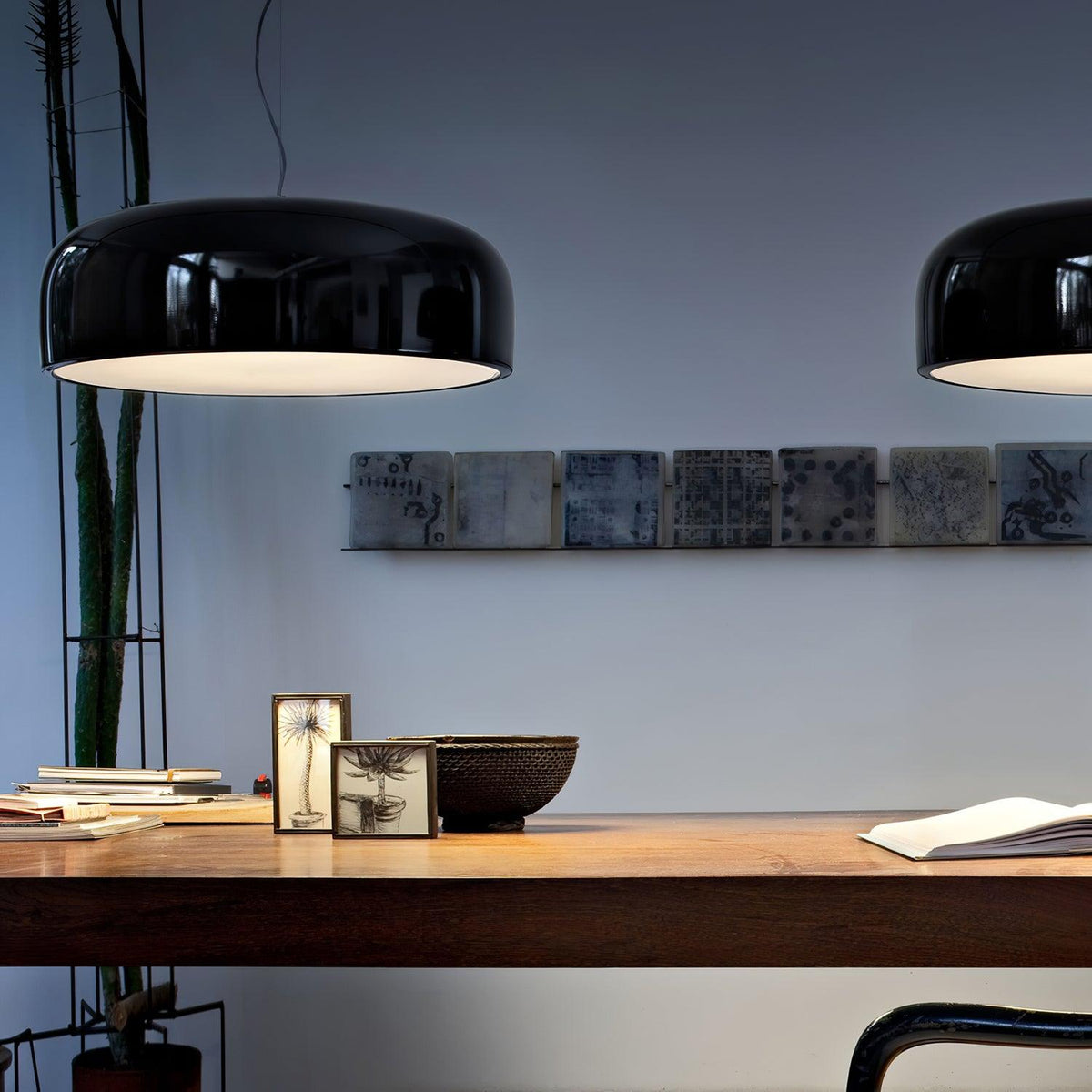 Smithfield-pendellampa - platsbesparande modern LED-armatur för vardagsrum | Fioriscas