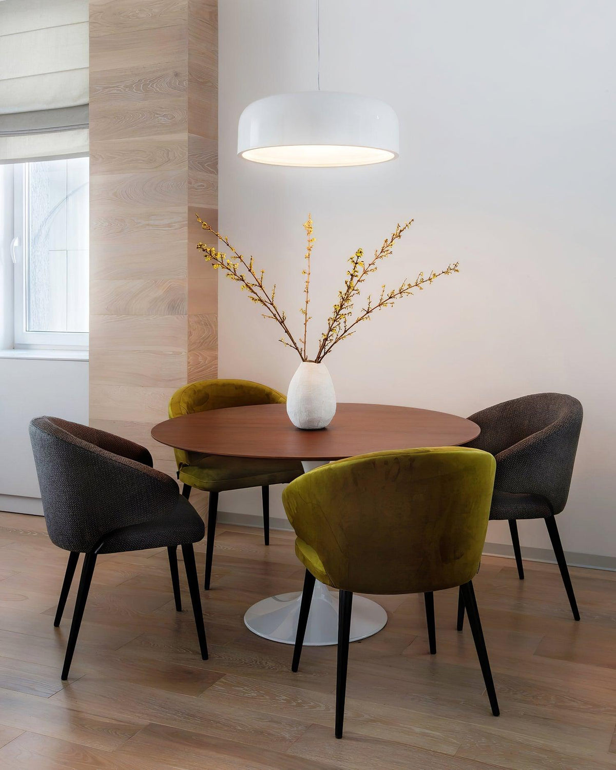 Smithfield-pendellampa - platsbesparande modern LED-armatur för vardagsrum | Fioriscas
