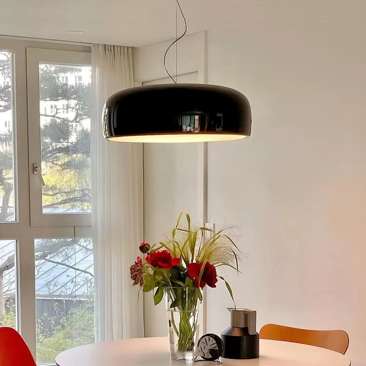 Smithfield-pendellampa - platsbesparande modern LED-armatur för vardagsrum | Fioriscas