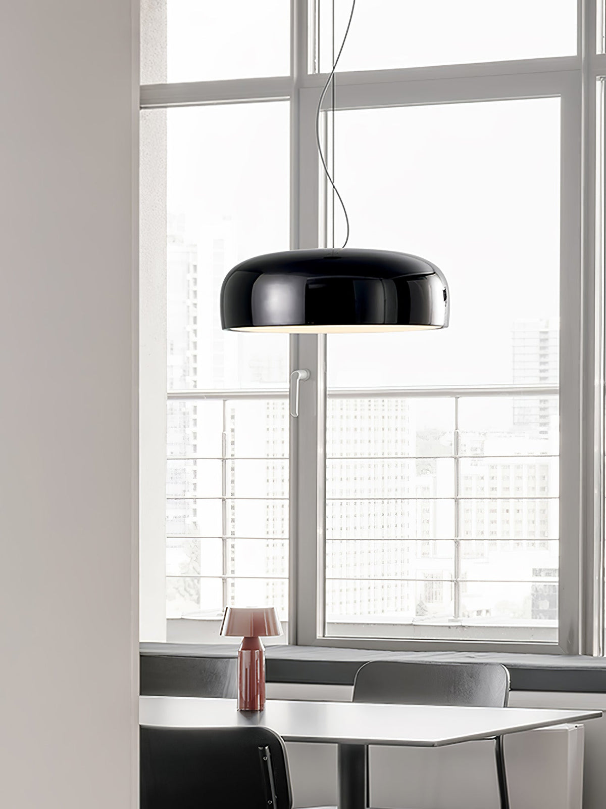 Smithfield-pendellampa - platsbesparande modern LED-armatur för vardagsrum | Fioriscas