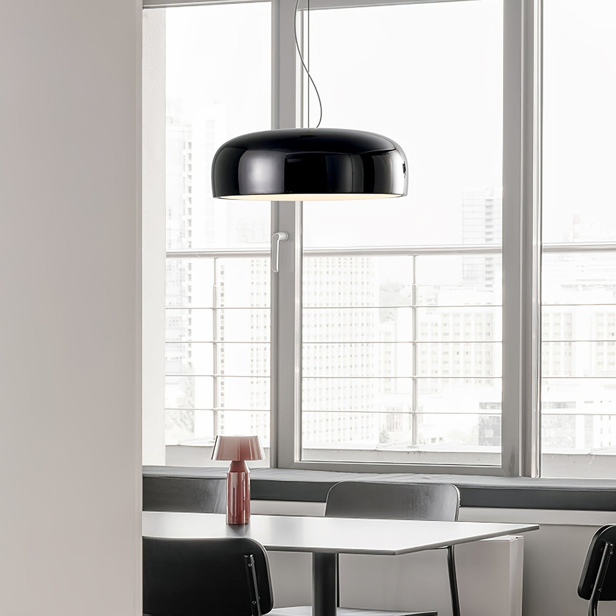 Smithfield-pendellampa - platsbesparande modern LED-armatur för vardagsrum | Fioriscas