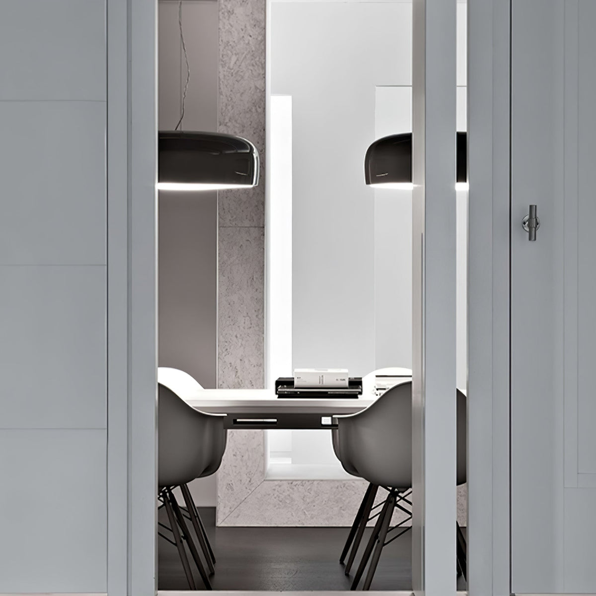 Smithfield-pendellampa - platsbesparande modern LED-armatur för vardagsrum | Fioriscas