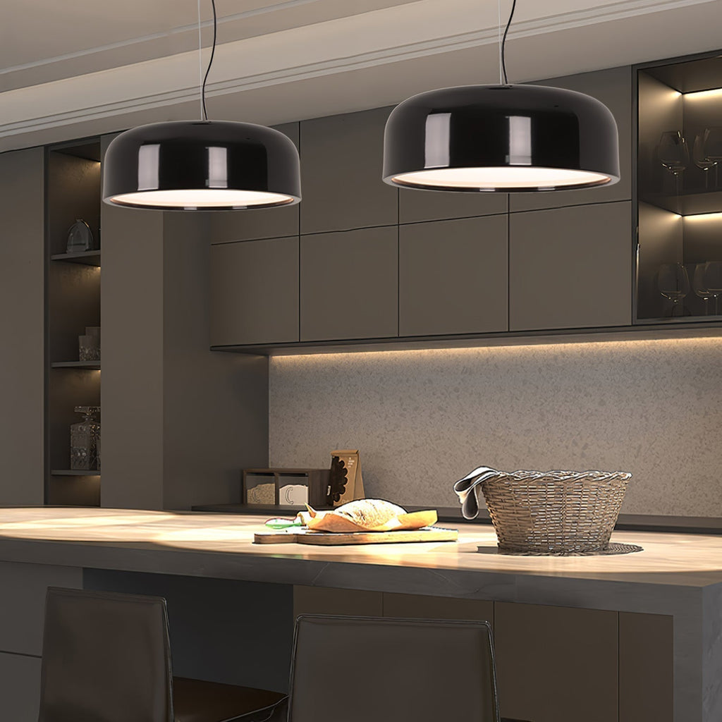 Smithfield-pendellampa - platsbesparande modern LED-armatur för vardagsrum | Fioriscas