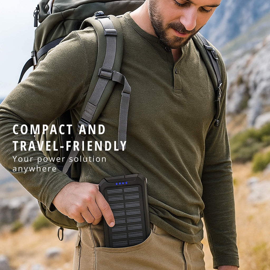 TerraNova TrailCharge 20000mAh waterdichte draagbare zonne-energiebank
