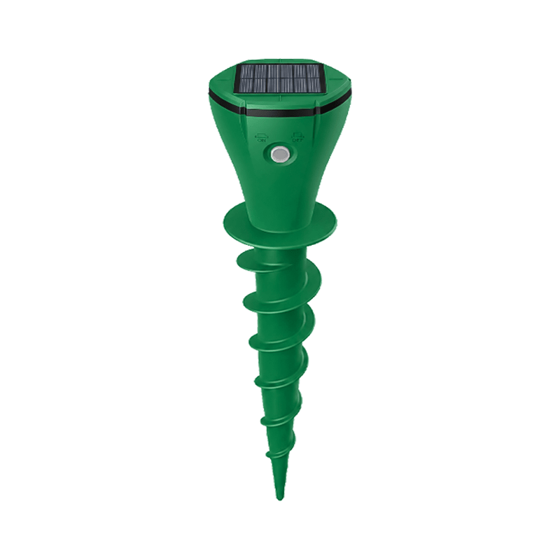 Répulsif à taupes solaire avec vibrations sismiques pour le jardin | Fioriscas