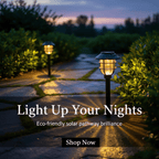 Luzes solares LED para caminhos de jardim para iluminação segura ao ar livre - Fioriscas