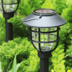 Luzes solares LED para caminhos de jardim para iluminação segura ao ar livre - Fioriscas