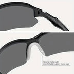 Sport Sunglasses With Polarized UV Lenses For Running & Cycling