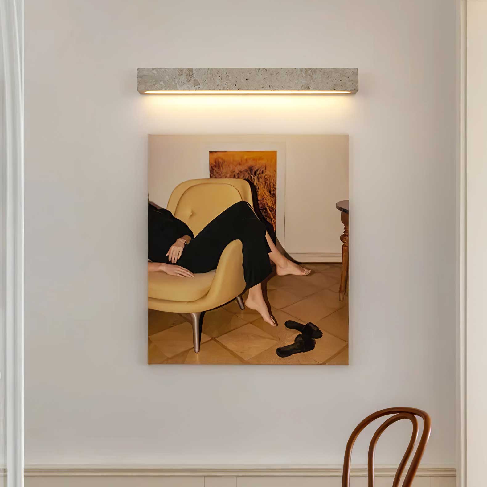 Ardora travertijn hanglamp | Fioriscas