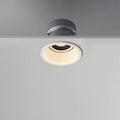 Spotlight de teto embutido LuminaNest LED com acabamento em alumínio