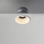 Spotlight de teto embutido LuminaNest LED com acabamento em alumínio