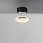 Spotlight de teto embutido LuminaNest LED com acabamento em alumínio