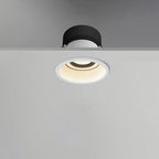 Spotlight de teto embutido LuminaNest LED com acabamento em alumínio