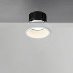 Spotlight de teto embutido LuminaNest LED com acabamento em alumínio