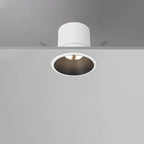 Spotlight de teto embutido LuminaNest LED com acabamento em alumínio