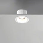 Spotlight de teto embutido LuminaNest LED com acabamento em alumínio