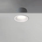 Spotlight de teto embutido LuminaNest LED com acabamento em alumínio