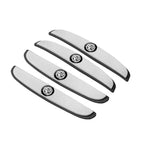 Strisce protettive in gomma per i bordi delle portiere dell’auto, set da 4, Crashguard Slim Shield