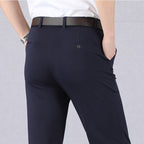 Pantaloni elasticizzati da uomo Alex, ultra comodi e dal taglio obliquo | Fioriscas