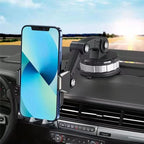 360° mobile phone holder with strong suction cup attachment - Fioriscas